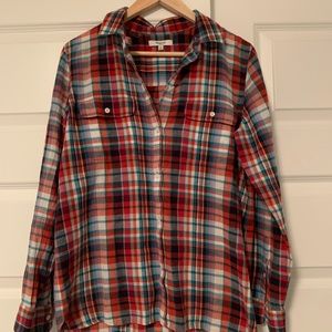 Madewell flannel shirt M